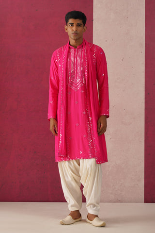 Fakira- Mirror Work Patiyala Kurta Set