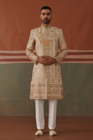 Rehan - Sherwani in Light Mehandi