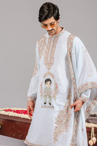 Ladkewale Skyblue Kurta Set