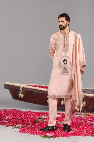 Ladkiwale Pink Kurta Set