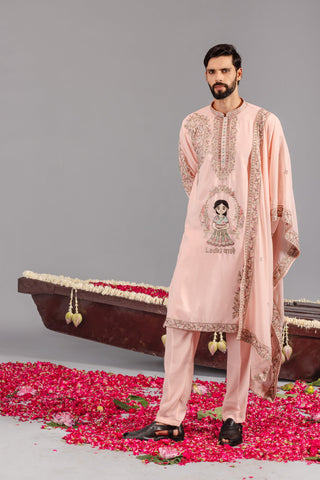 Ladkiwale Pink Kurta Set