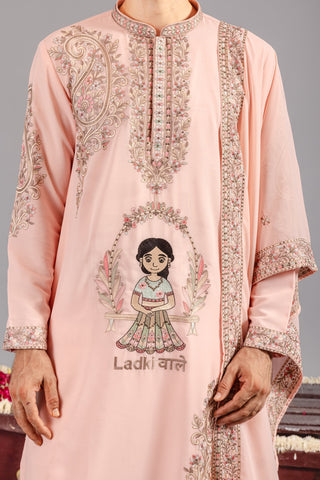 Ladkiwale Pink Kurta Set