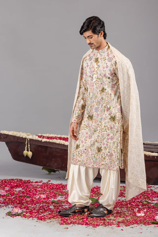 PhoolPankh Ivory Kurta Set