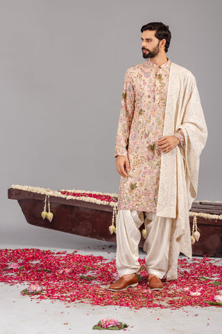 PhoolPankh Pink Kurta Set