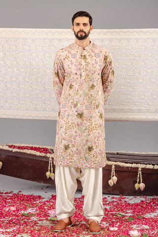 PhoolPankh Pink Kurta Set