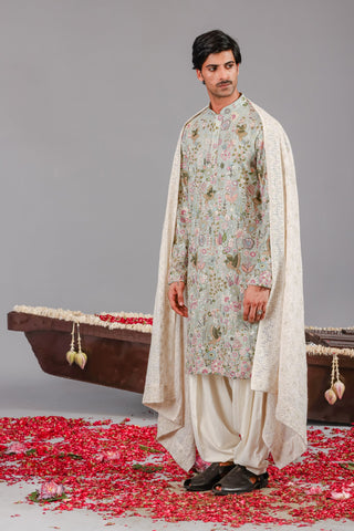 PhoolPankh Sky Blue Kurta Set