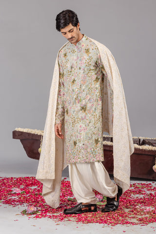 PhoolPankh Sky Blue Kurta Set