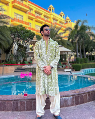 Abhishek kapoor in Mrityunjay Mehandi Kurta Set