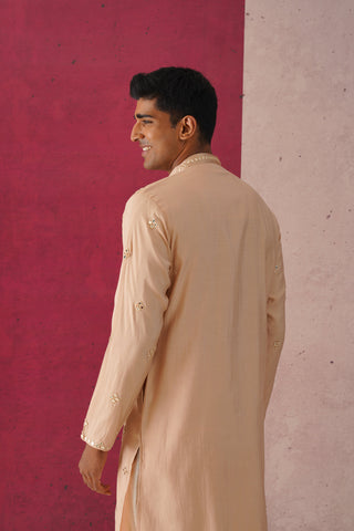 Hiran-Mirror Work Patiyala Kurta Set