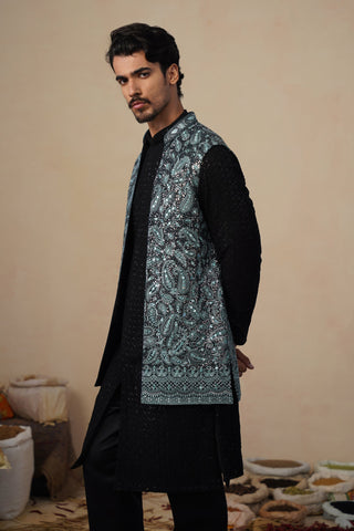 SITARA FEROZI KURTA JACKET SET