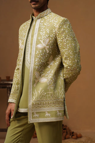 FARUKH MEHENDI JODHPURI SET