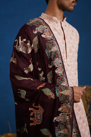 ZAFAR PINK KURTA SET