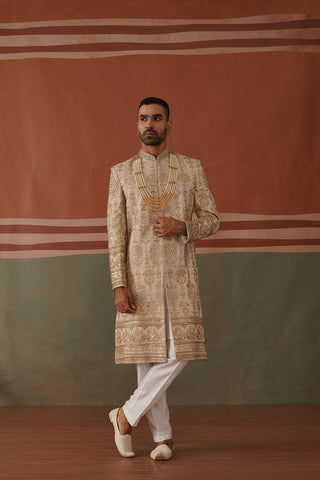 Rehan - Sherwani in Light Mehandi