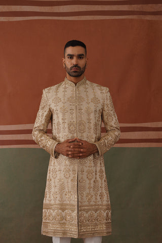 Rehan - Sherwani in Light Mehandi