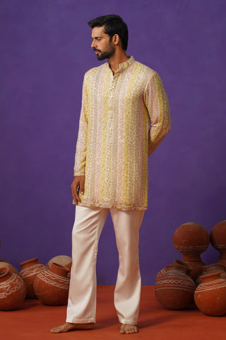 AAFREEN MULTI SHORT KURTA SET