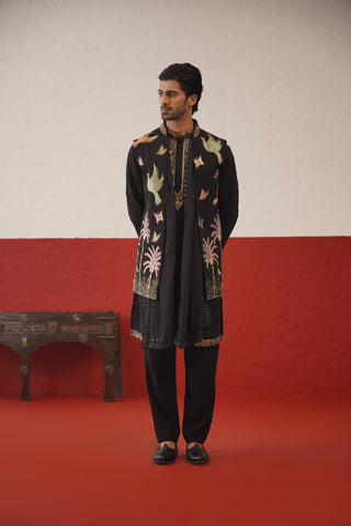 Yashas Jacket Kurta Set with dupatta
