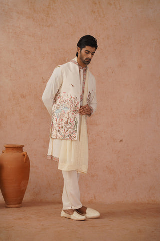 Amay Jacket Kurta Set with dupatta