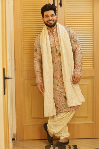 SHIV THAKARE IN PHOOLPANKH PINK KURTA SET