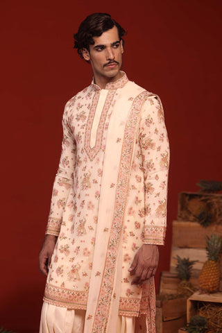 Vatsal Ivory Kurta Set