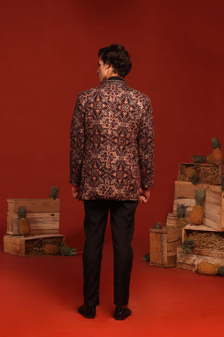 Vibhor Black Jodhpuri Set