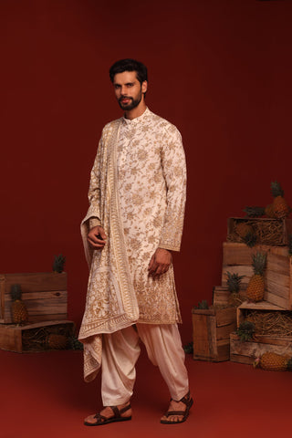 Madhur ivory Kurta Set