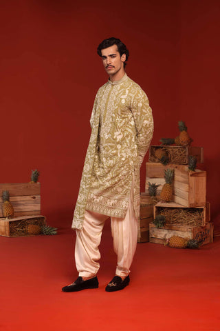 Abhishek kapoor in Mrityunjay Mehandi Kurta Set