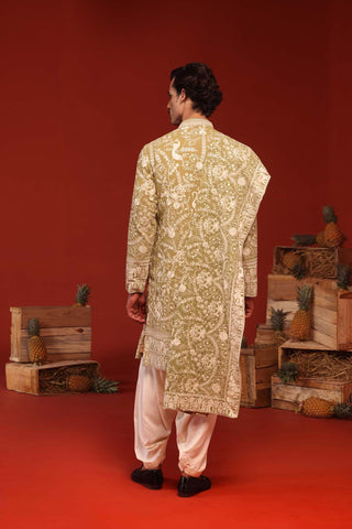 Abhishek kapoor in Mrityunjay Mehandi Kurta Set