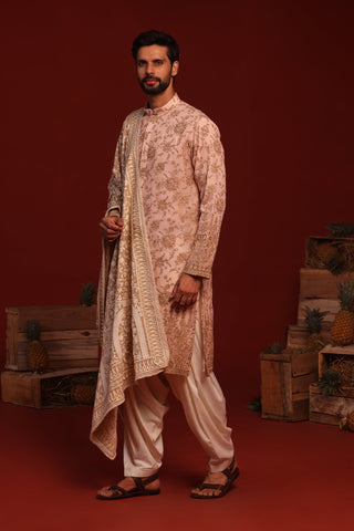 Tanvik Pink Kurta Set