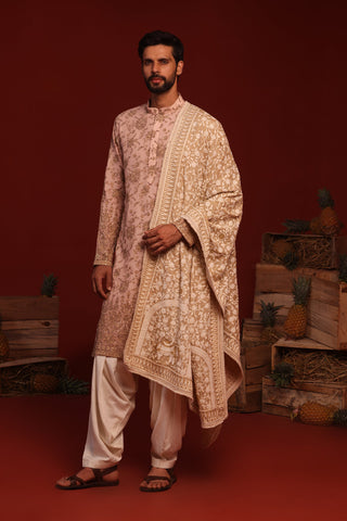 Tanvik Pink Kurta Set