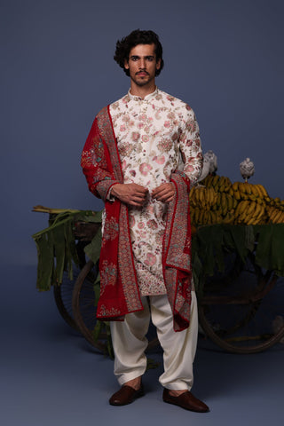 Rehan Ivory Kurta Set