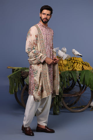 Tapish Pink Kurta Set