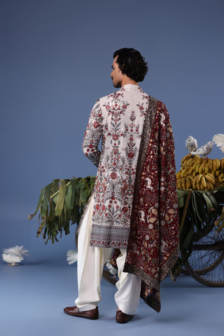 Waheed Ivory Kurta Set