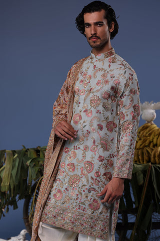 Ehaan Sky Blue Kurta Set