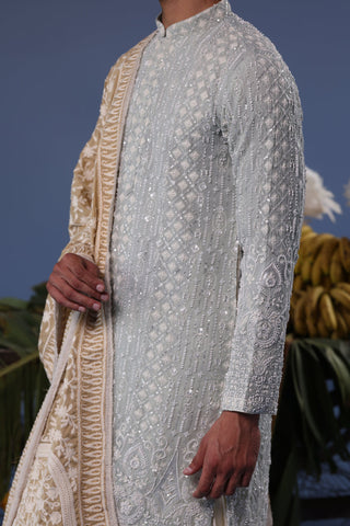 Ali Blue Kurta Set