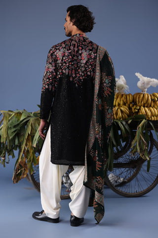 Siyah Black Kurta Set