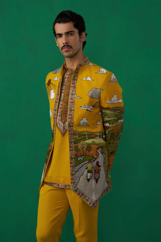 MOHIT KAPOOR IN MUSAFIR HALDI JOSDHPURI SET