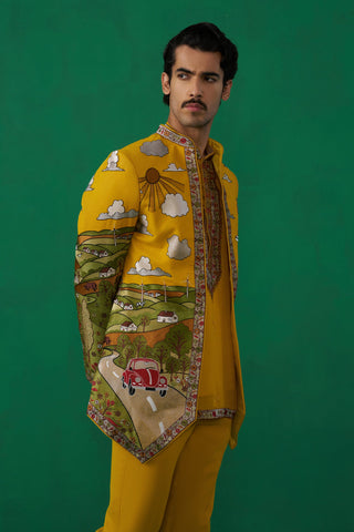 MUSAFIR HALDI JOSDHPURI SET