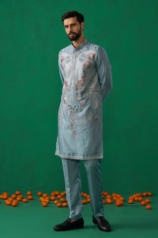 MAYUR SKYBLUE KURTA SET