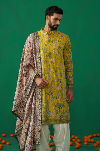 BIRD HALDI KURTA SET