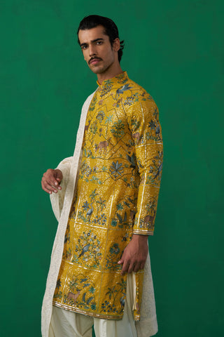 SWAN HALDI KURTA SET