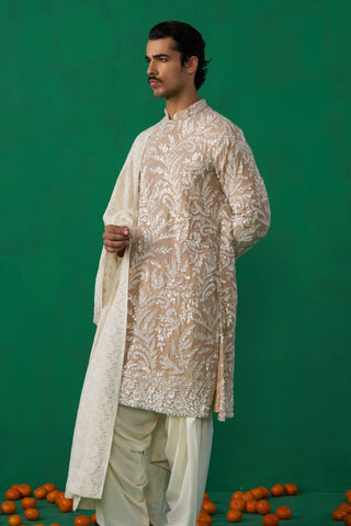 LEAF CHIKU KURTA SET