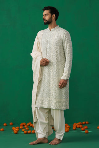 CUTDANA SKY KURTA SET
