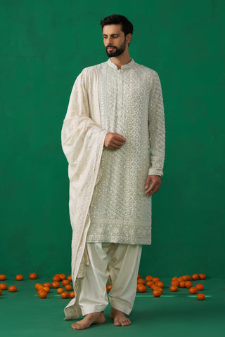 CUTDANA SKY KURTA SET