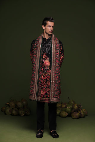 Rishabh Chawla in Kurta set with trouser and Dupatta