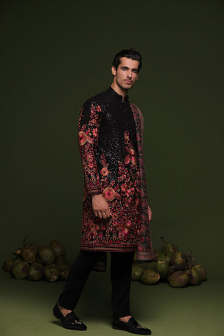 Rishabh Chawla in Kurta set with trouser and Dupatta