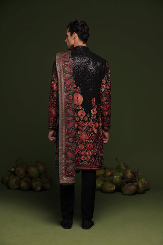 Faraz Arif Ansari in Madhav Multi Kurta set with trouser and Dupatta